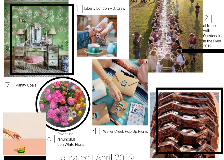 curated guide | april 2019