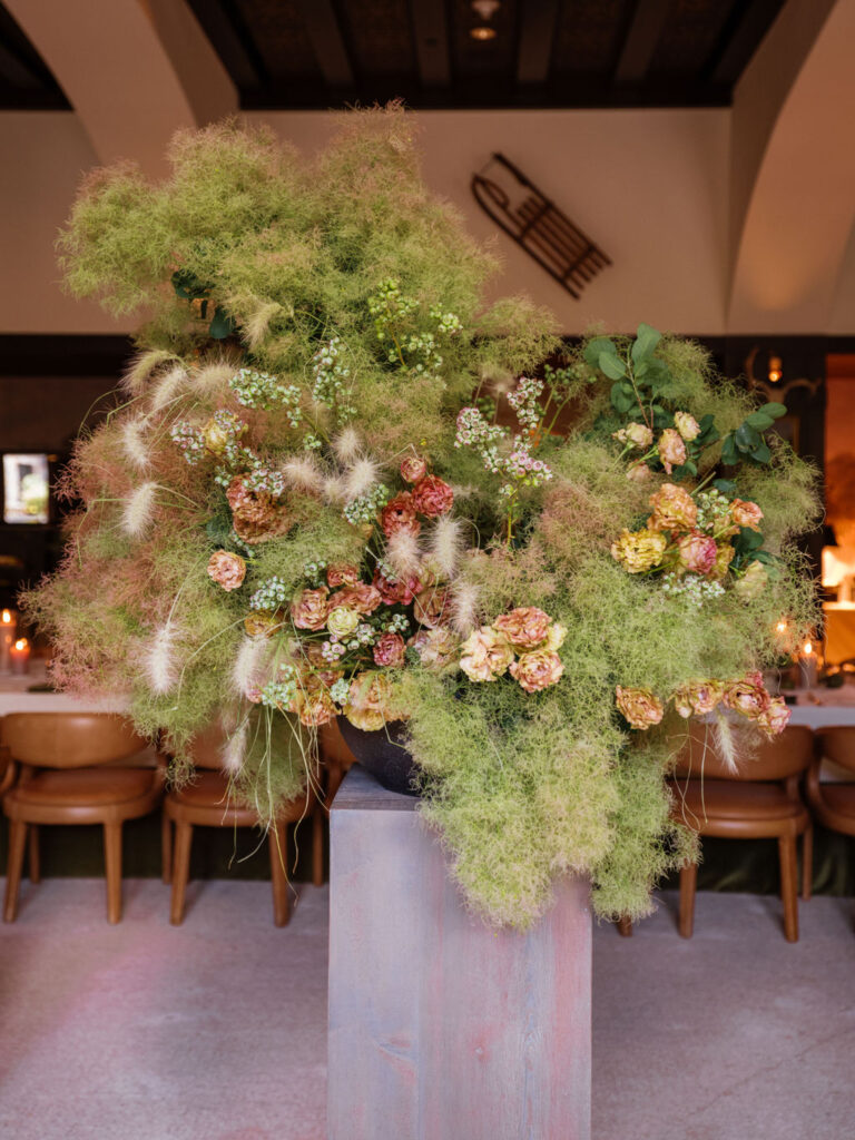 floral arrangement for a corporate event